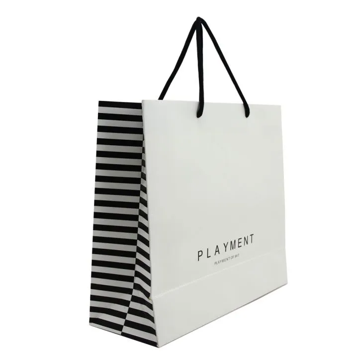 2017 Оптовые декоративные роскошь Recyclable моды подарок бумаги сумки с свой собственный логотип, матовым или глянцевым покрытием бумажный мешок с тиснением логотипа