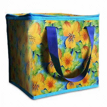 Китай мануфактуры настроить горячие продажи высокого качества рекламных ламинированная полипропиленовая алюминиевой фольги изолированные обеды кулер мешок