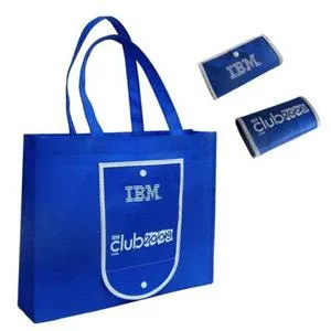 Нетканые складной эко многоразовые покупок продуктовый мешок с молнии мешочек