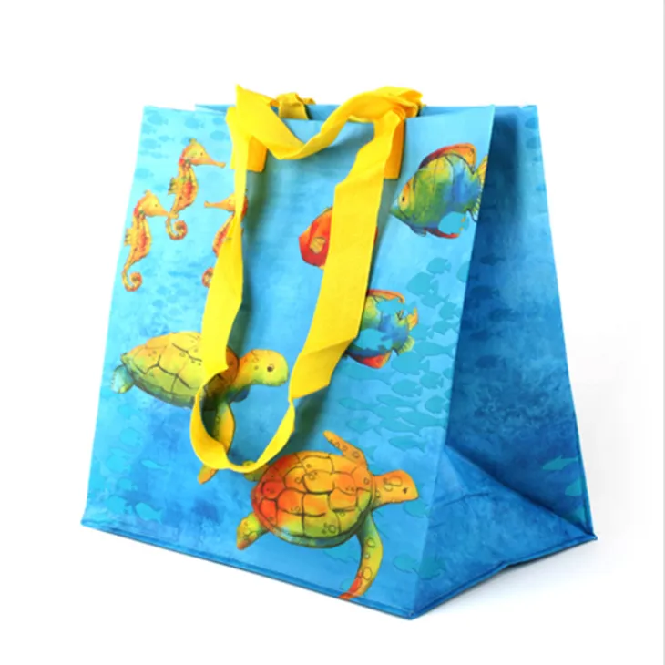 Перерабатываемая сумка из ламинированного полипропилена