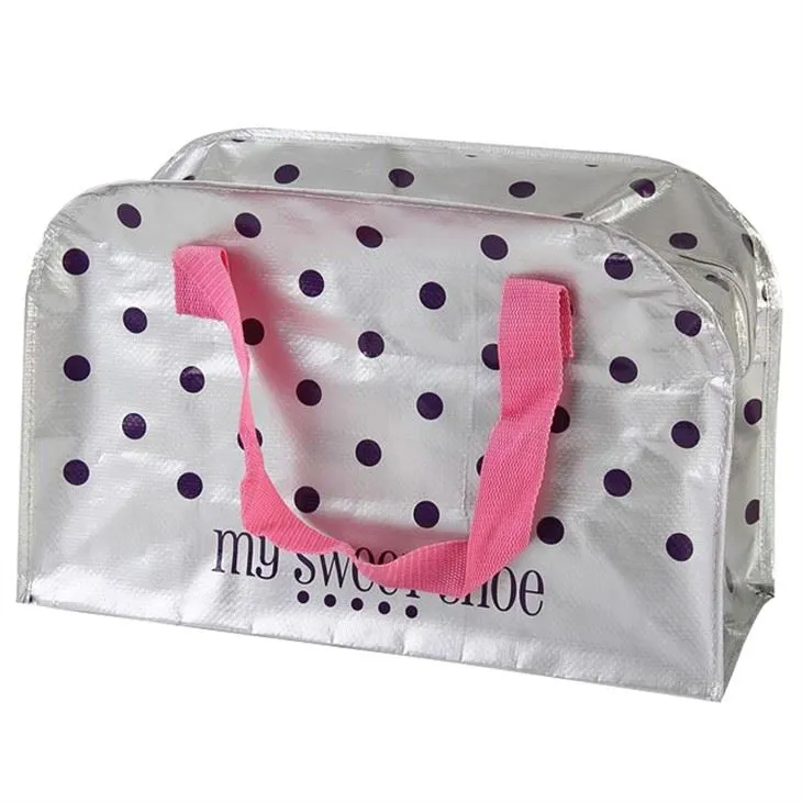 Сумка-тоут на молнии из полипропилена с покрытием Bopp