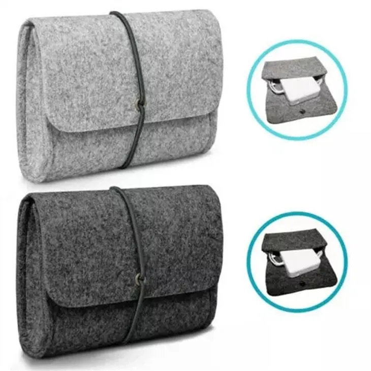 Валяный кошелек из шерсти