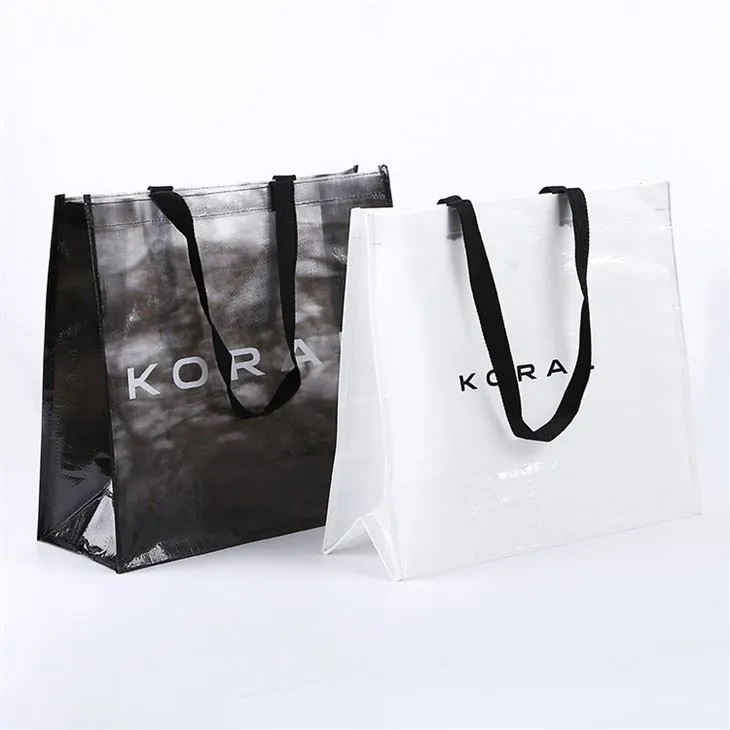 Сумка для покупок из полипропилена с полноцветным принтом