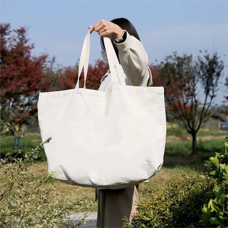 Многоразовая хлопковая продуктовая сумка